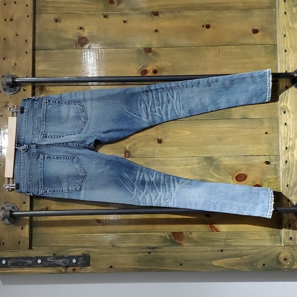 DENIM RAG & BONE TOMBOY  JEANS SIZE 24 INSEAM 28 - Picture 5 of 10